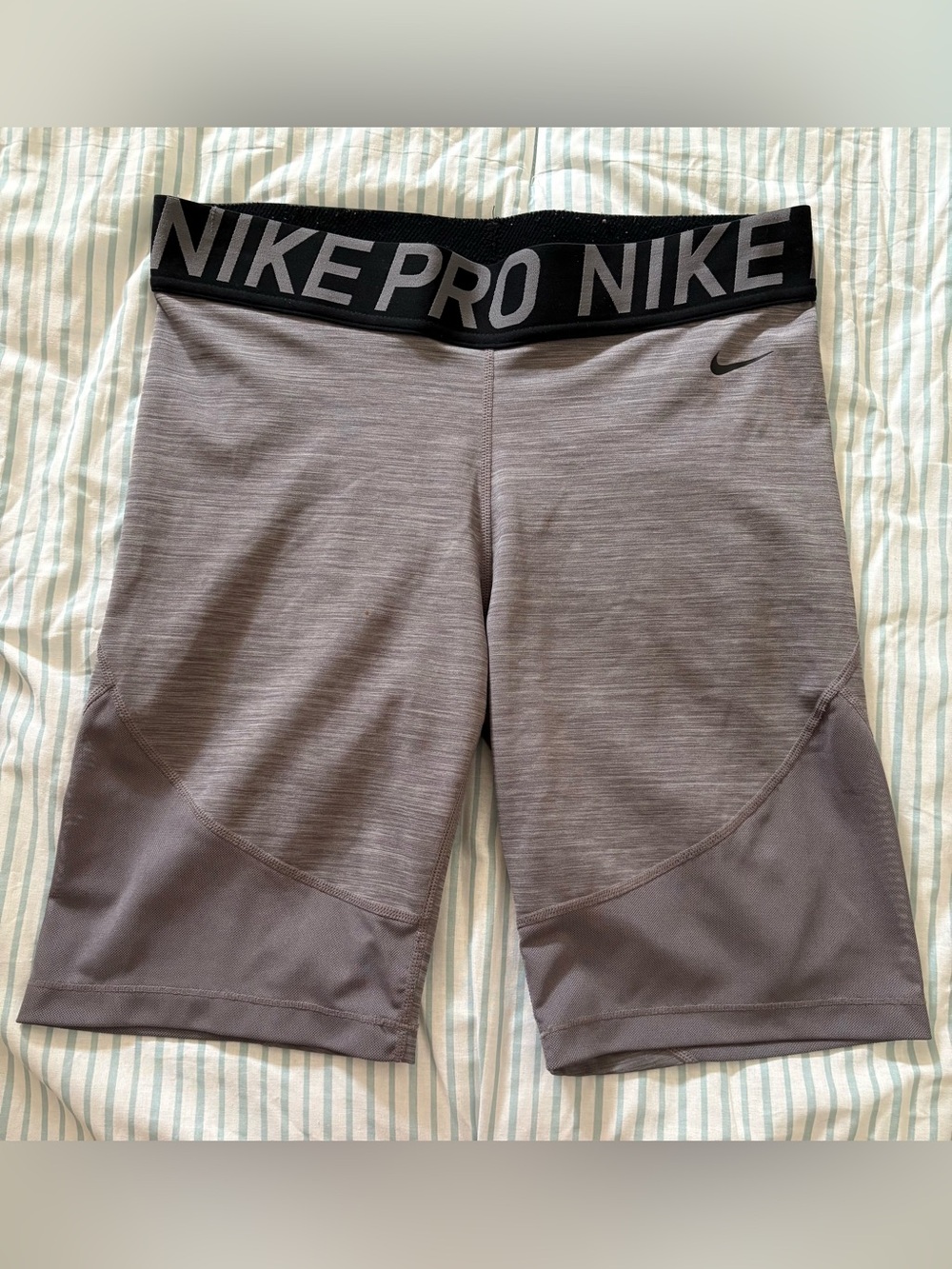 Nike Pro Dri-FIT Compression Shorts Women’s XL Gray Athletic Training Shorts